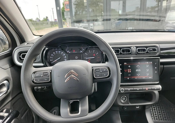Citroen C3 cena 56900 przebieg: 13577, rok produkcji 2022 z Puszczykowo małe 154